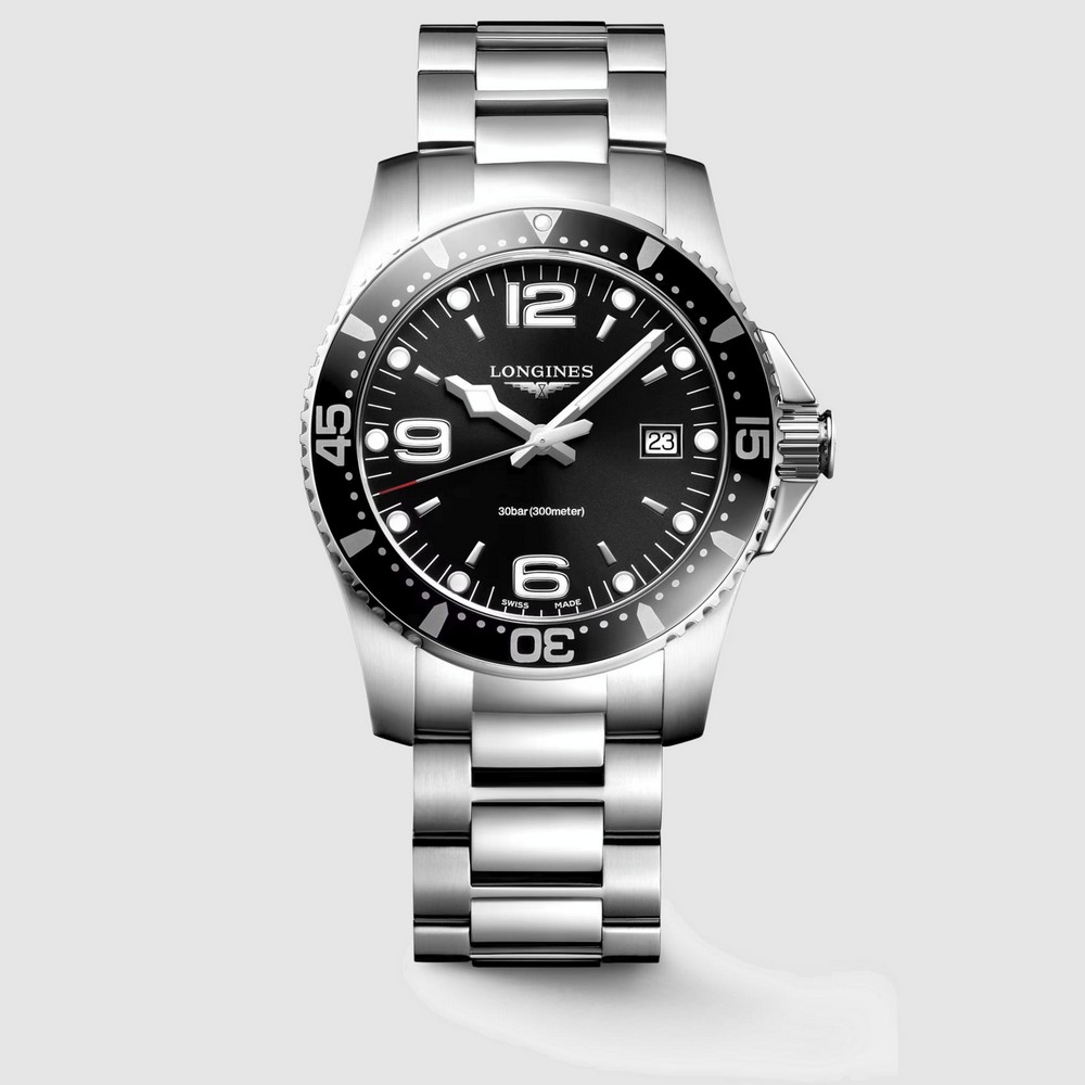 Đồng Hồ Longines Hydroconquest Nam 41mm Đen Xám